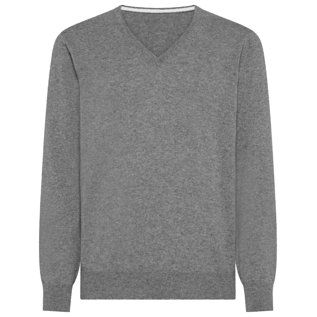 emilio romanelli - Sweaters - 87101-scolloV-113grigio