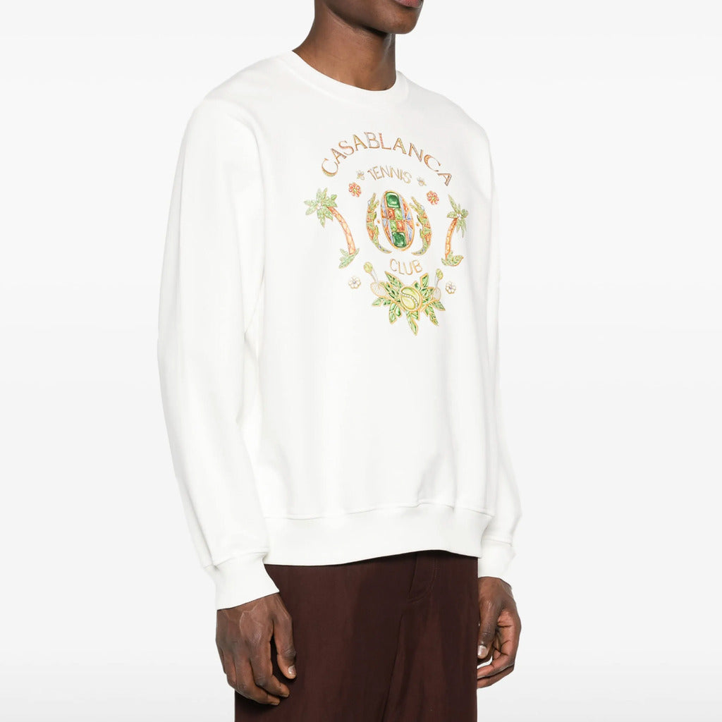 casablanca - Sweatshirts - ms24-jtp00110-bianco