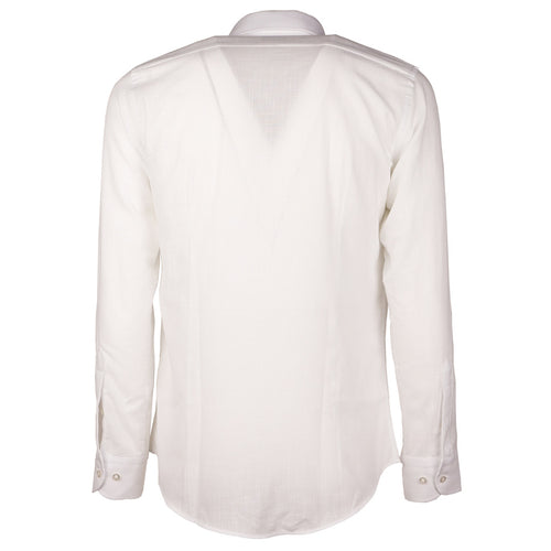 100% Milano Cotton Shirt White — view 2