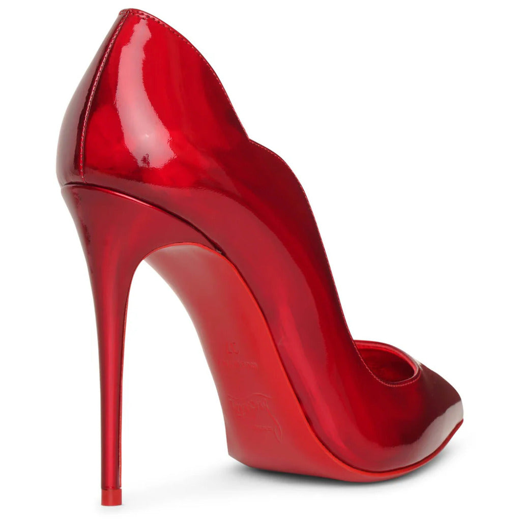 Christian Louboutin Leather Heels Red — view 4