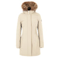 Yes Zee long down jacket creme