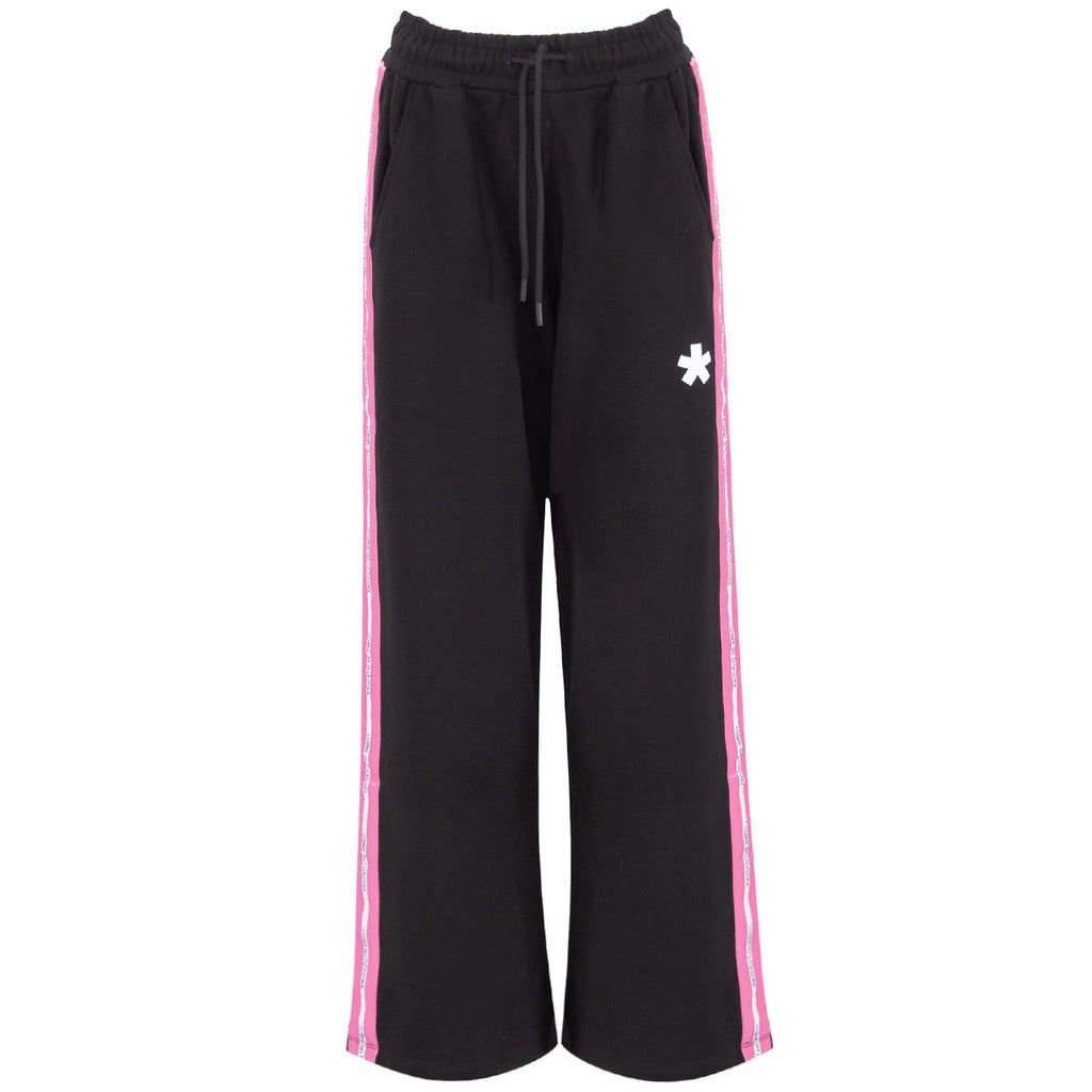 Comme Des Fuckdown Cotton Trousers Palazzo Bandina Fuchsia