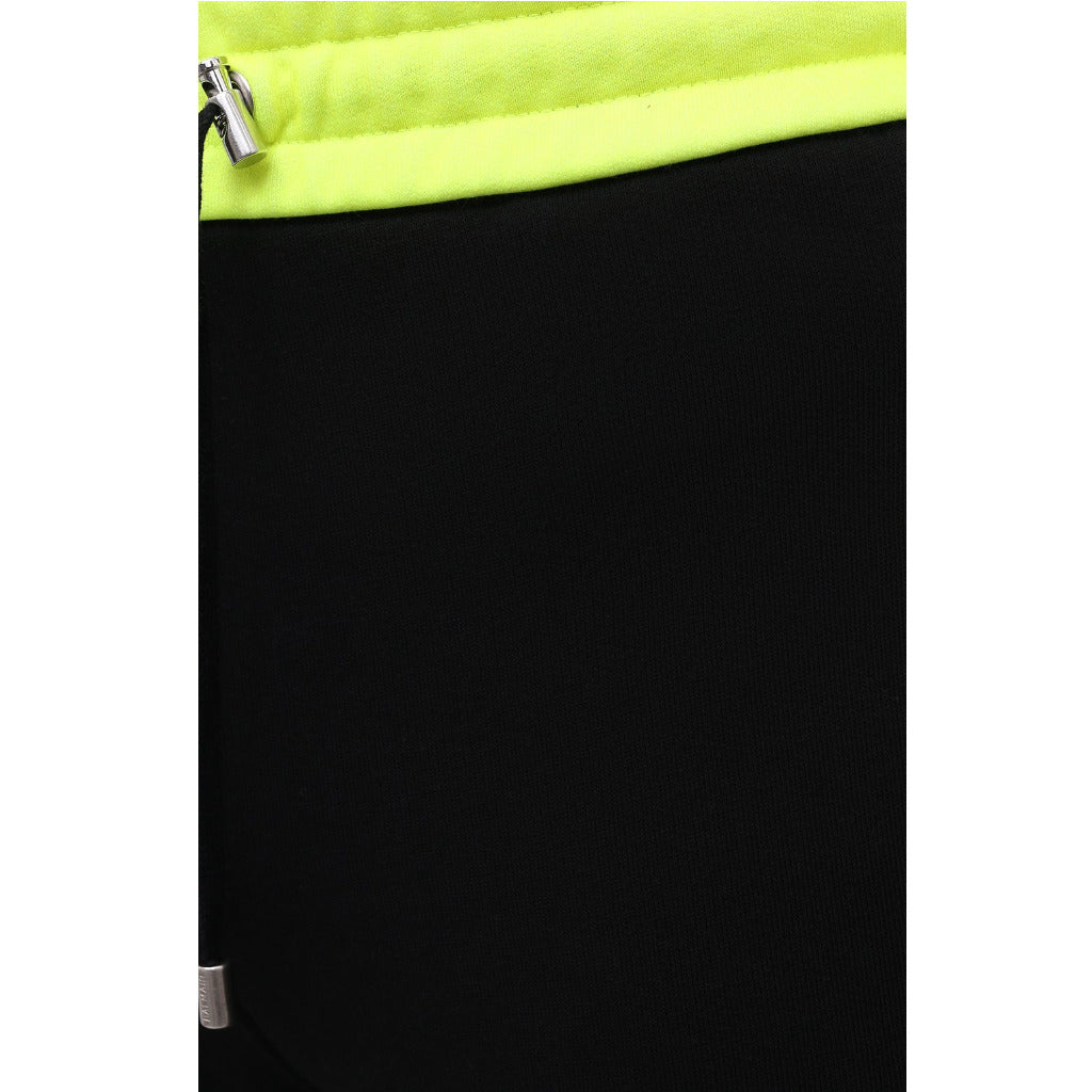 Balmain Cotton Trousers Jogging Neri Black — view 5