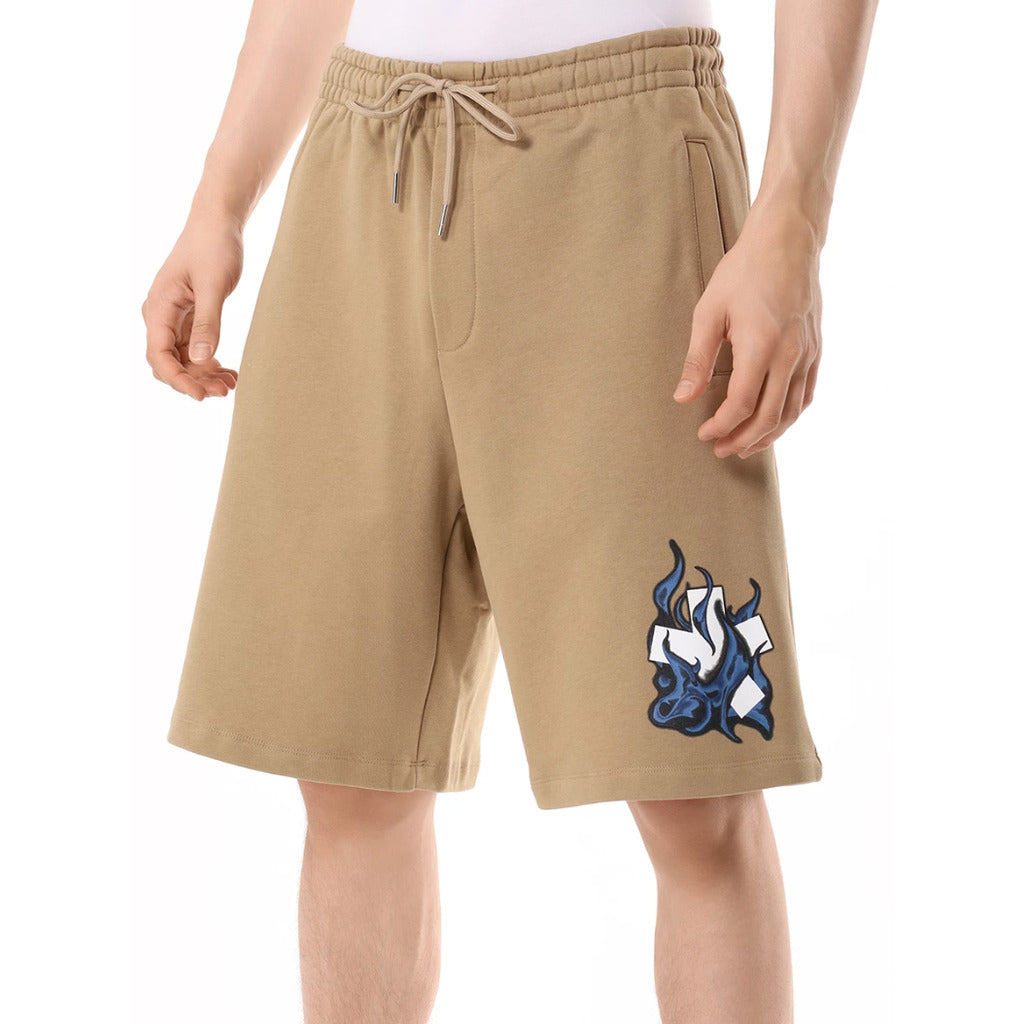 Comme Des Fuckdown Cotton Shorts Sweatshirt Print — view 3