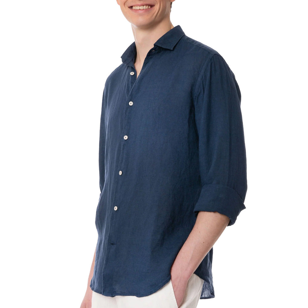 mc2 saint barth - Shirts - sbcm-pamp-blu