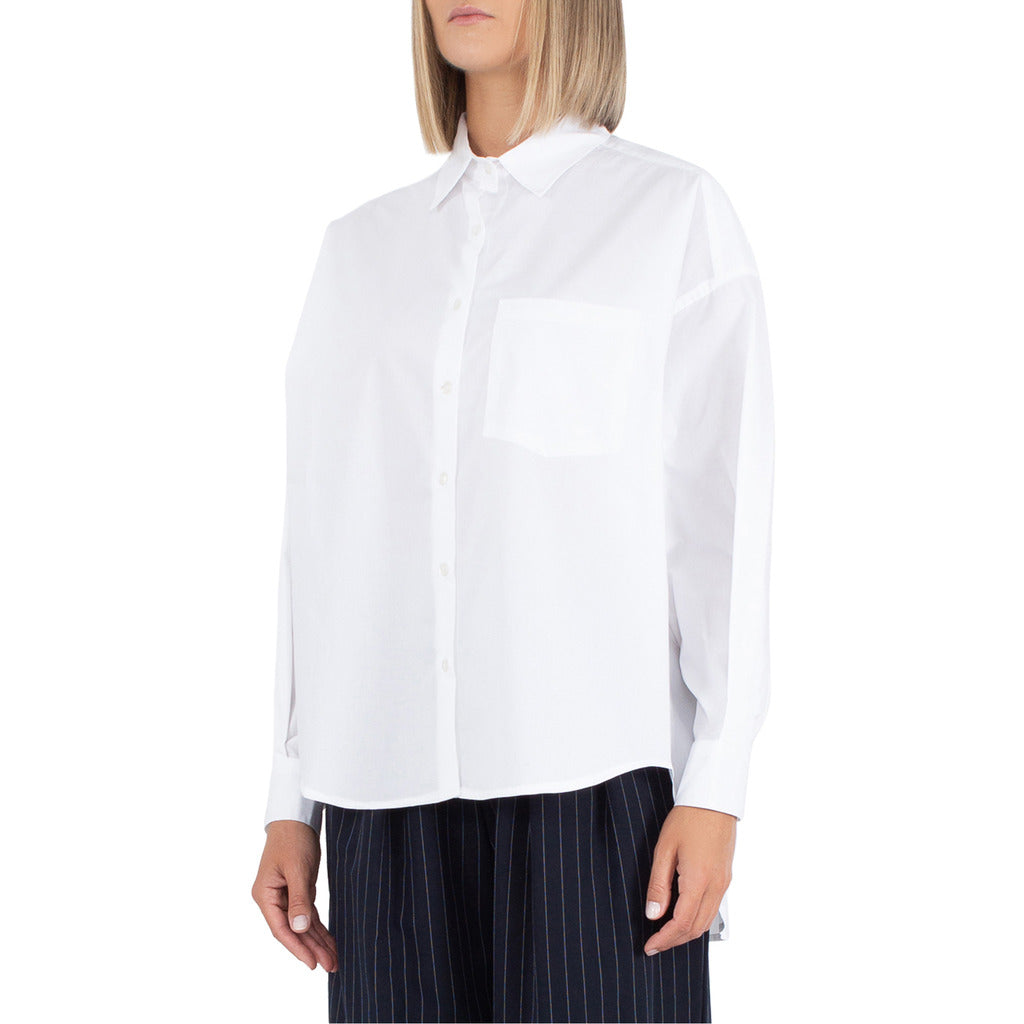 Comme Des Fuckdown Cotton Shirt White — view 3