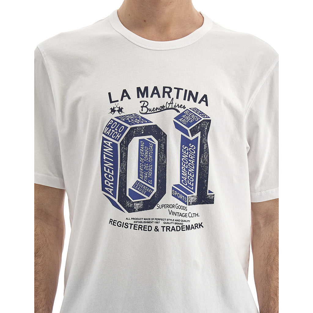 la martina - T-shirt & Top - vmr320-js206-bianco