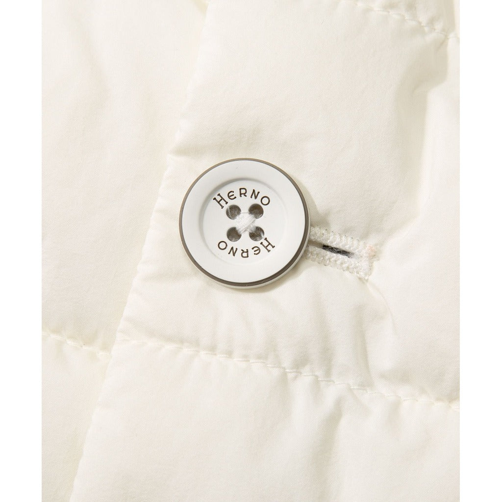 Herno Nylon Vest Down Jacket White — view 3