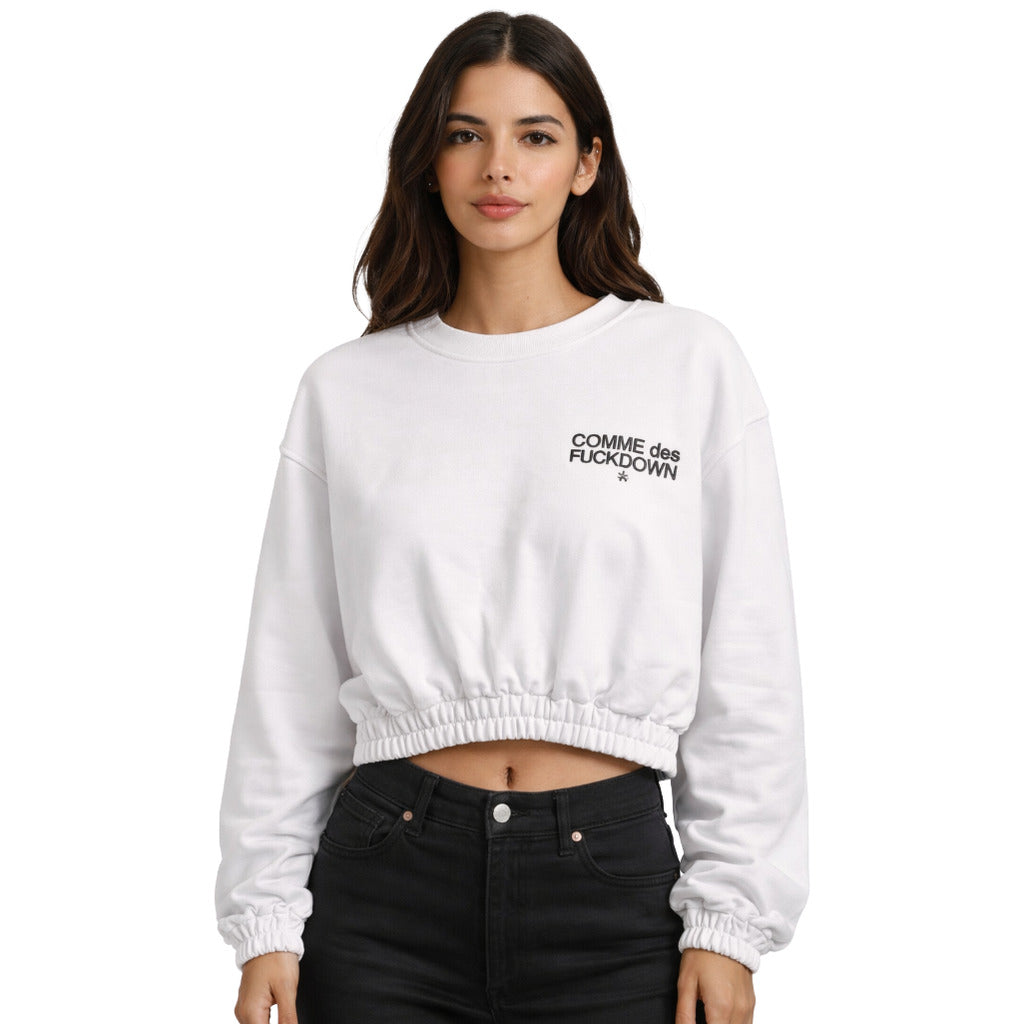 Comme Des Fuckdown Sweatshirt Bianca — view 2