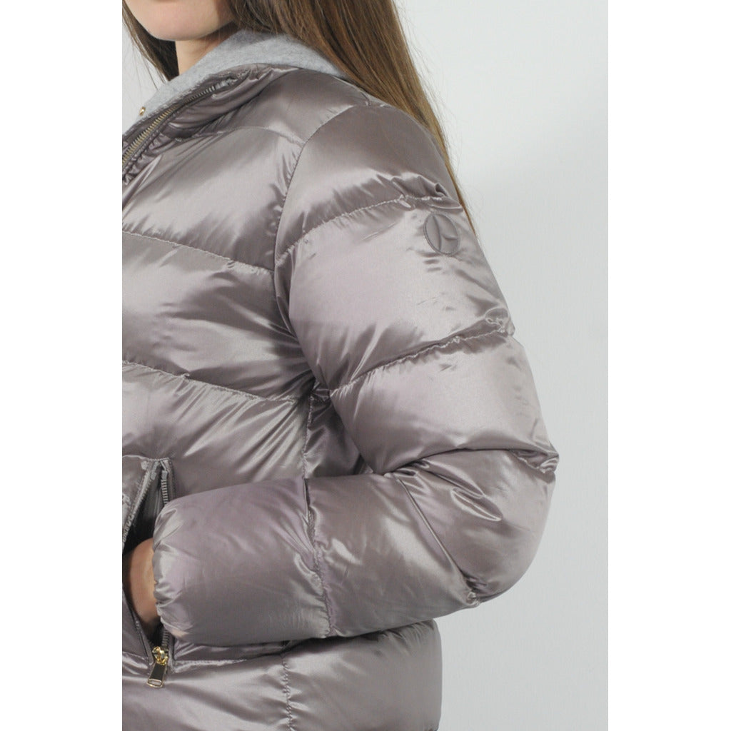 People Of Shibuya Wool Quilted Down Jacket In Ultralight Technical Fabric Gold — view 5