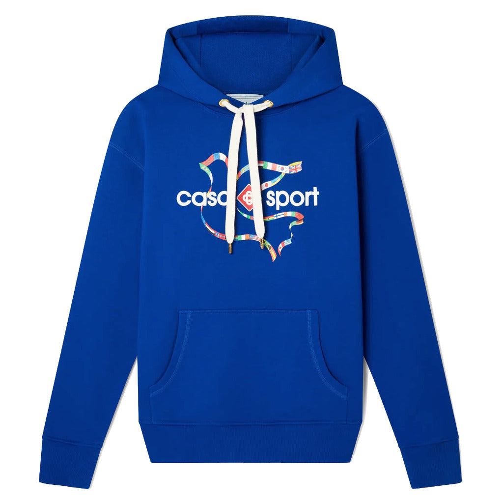 Casablanca Cotton Sweatshirt Blue
