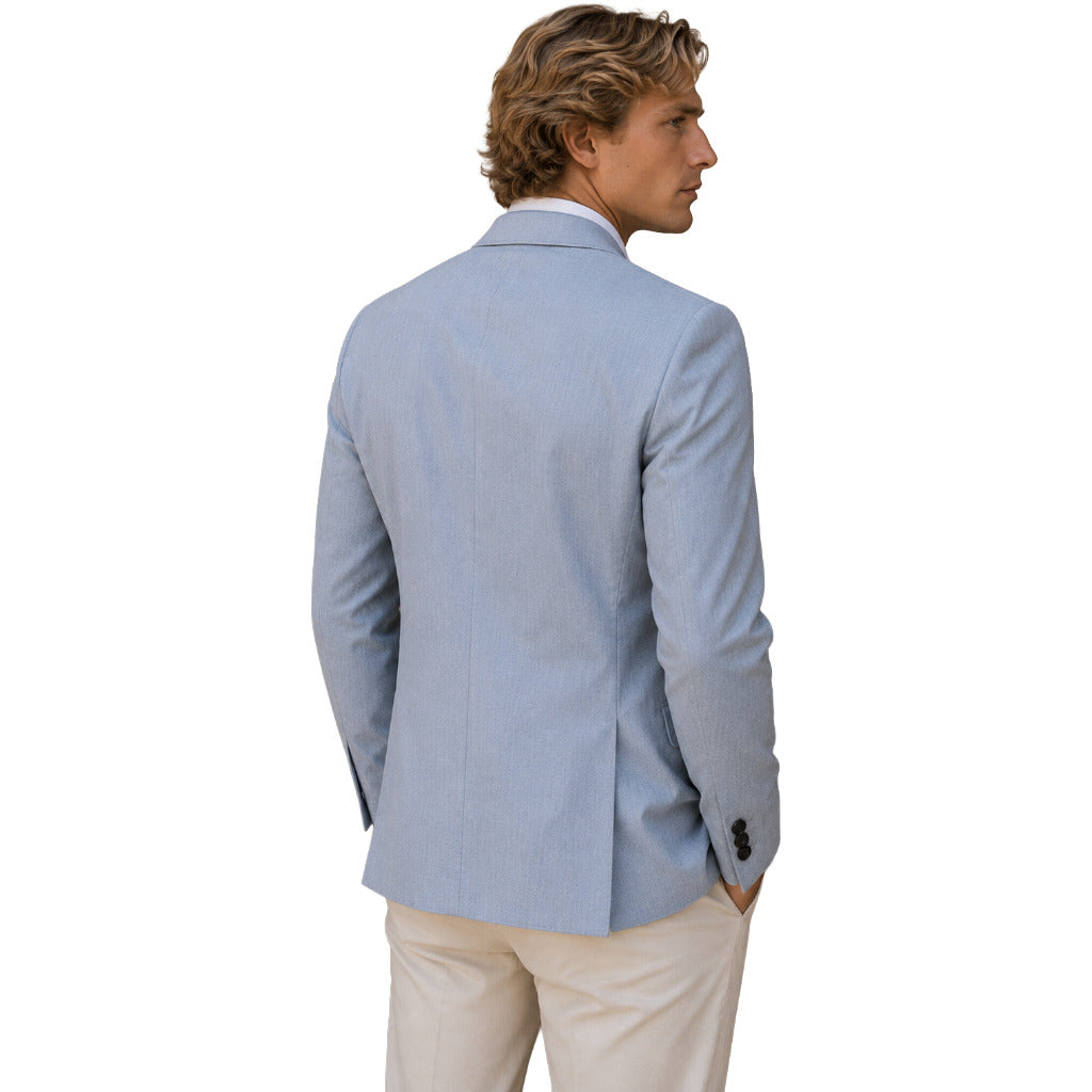 Dolce & Gabbana Cashmere Jacket Single-Breasted Azzurra — view 2