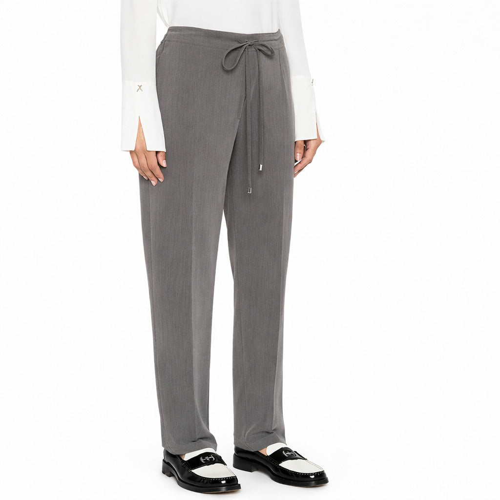 Patrizia Pepe Trousers Grey Melange
