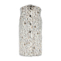 Dolce & Gabbana fur Leather Coat White
