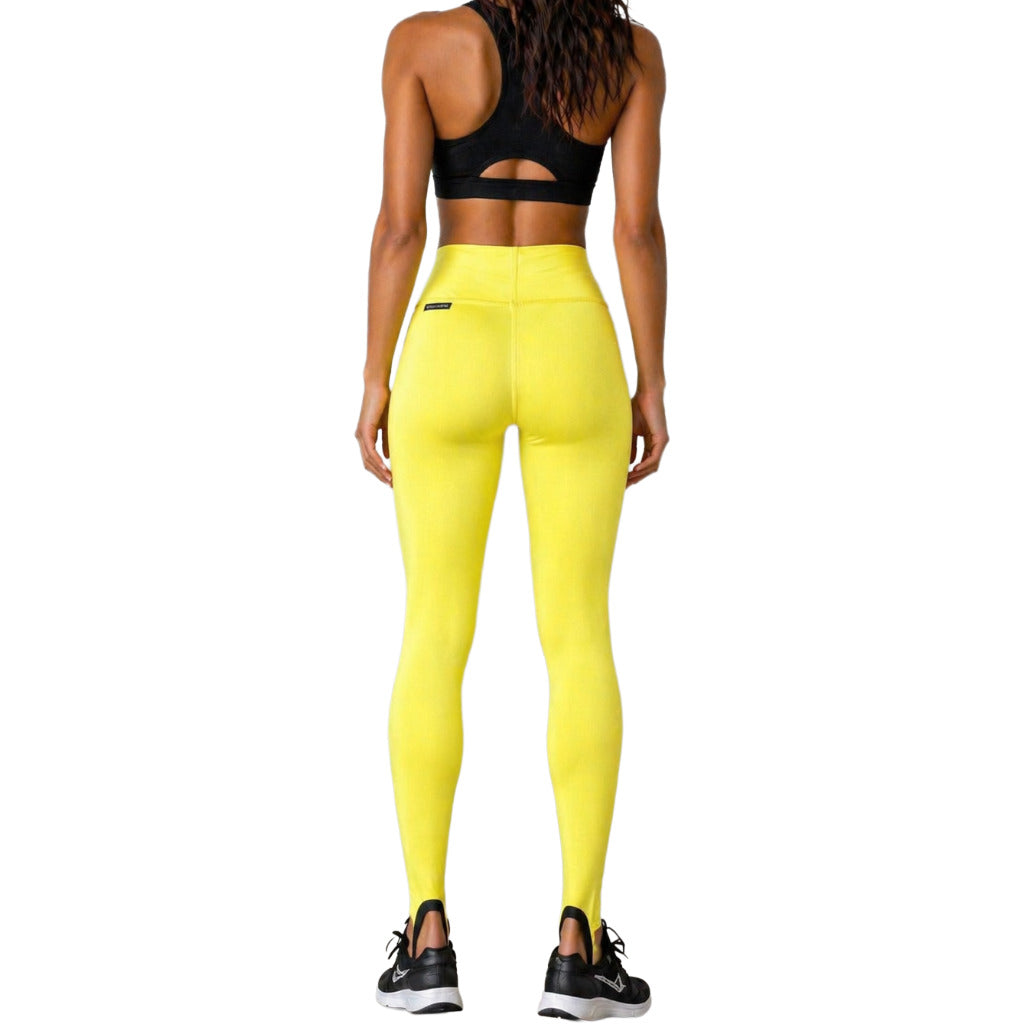 Dolce & Gabbana Leggings Con Elastici Yellow — view 2