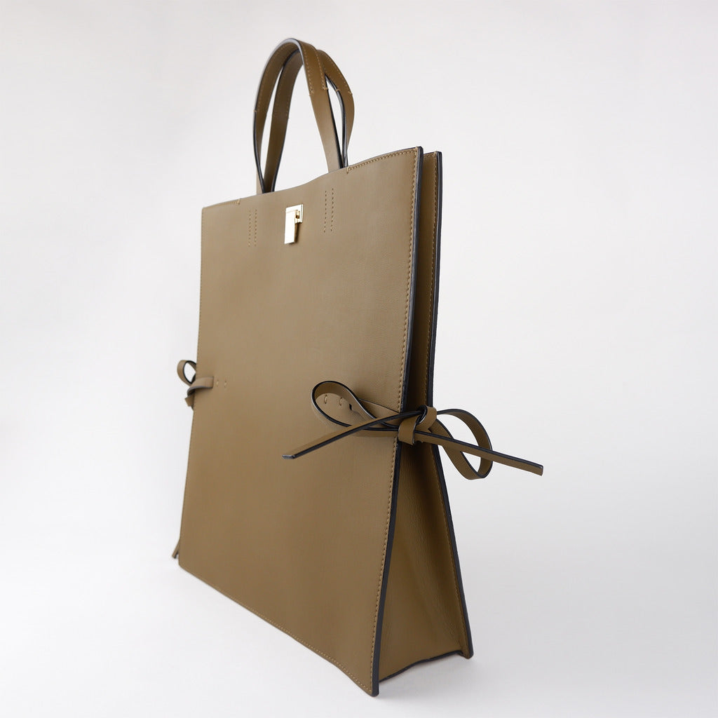 Giada Leather Bag Messanger Brown — view 3