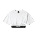 Comme Des Fuckdown T-Shirt Elastico Logato White