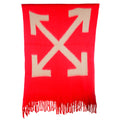 Off-White Wool Home Blanket Off-White