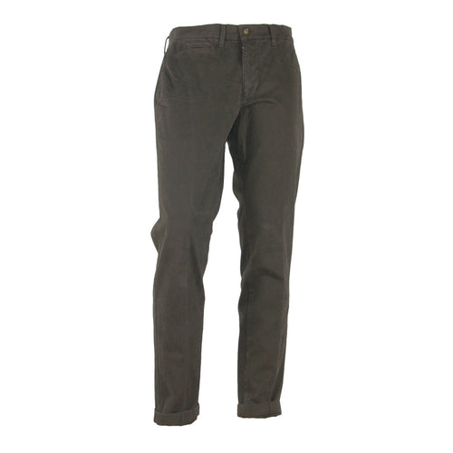 100% Milano Cotton Trousers Brown