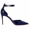 Christian Louboutin Leather Heels Blue