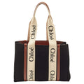 Chloè leather Wool Crossbody Bag Black