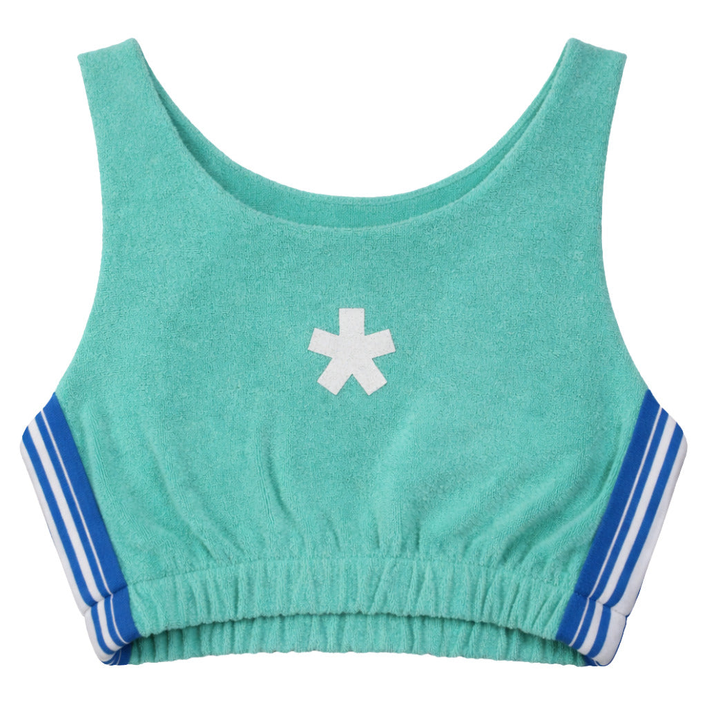 Comme Des Fuckdown Top Verde Acqua