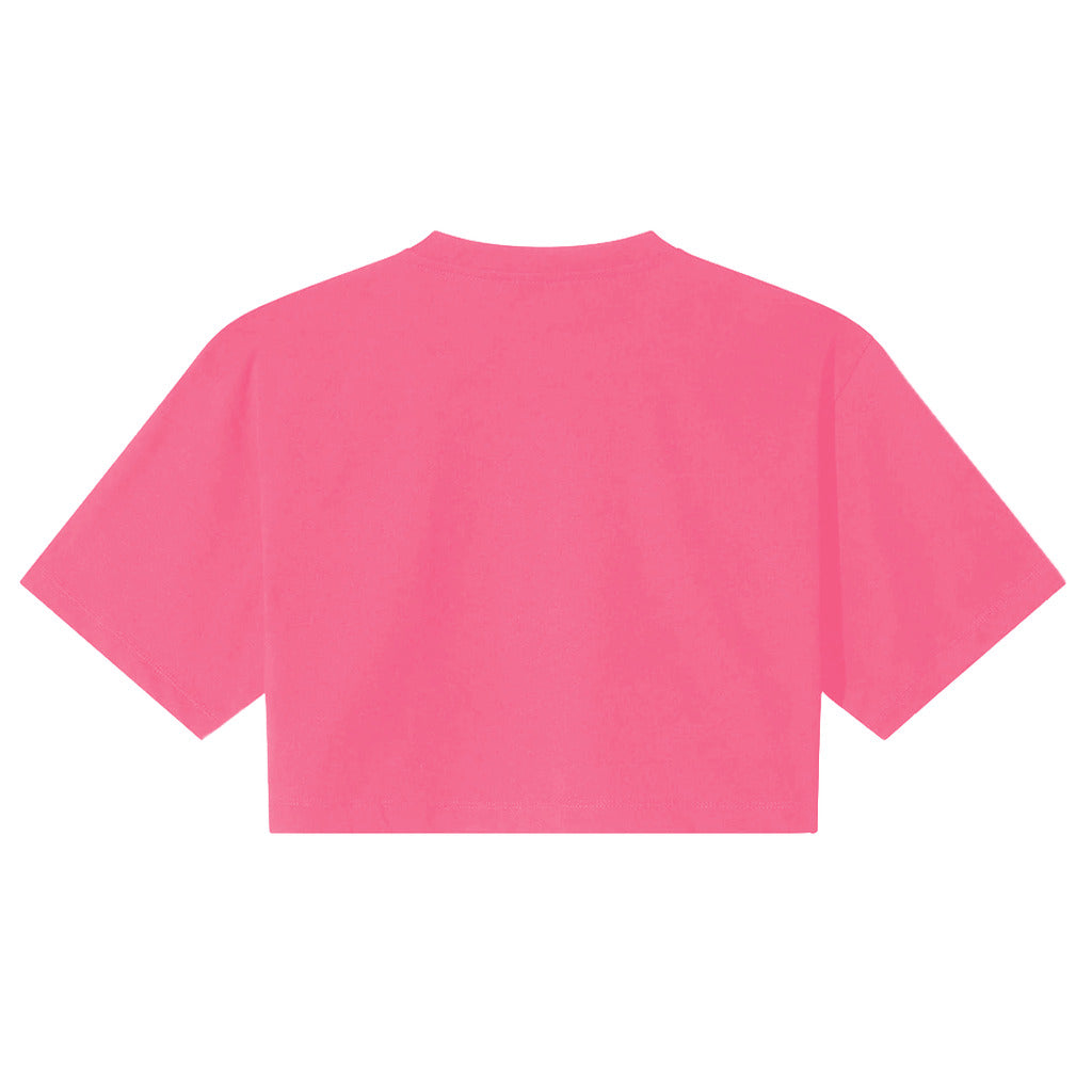 Comme Des Fuckdown Cotton T-Shirt Corta Stampa — view 3