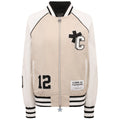 Comme Des Fuckdown Cotton Bomber All-Zip Beige