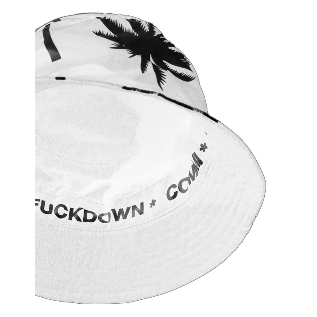 Comme Des Fuckdown Polyester Hat White — view 2