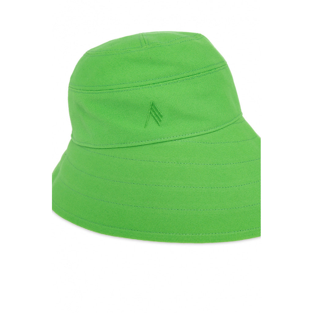 The Attico Cotton Hat Green — view 2