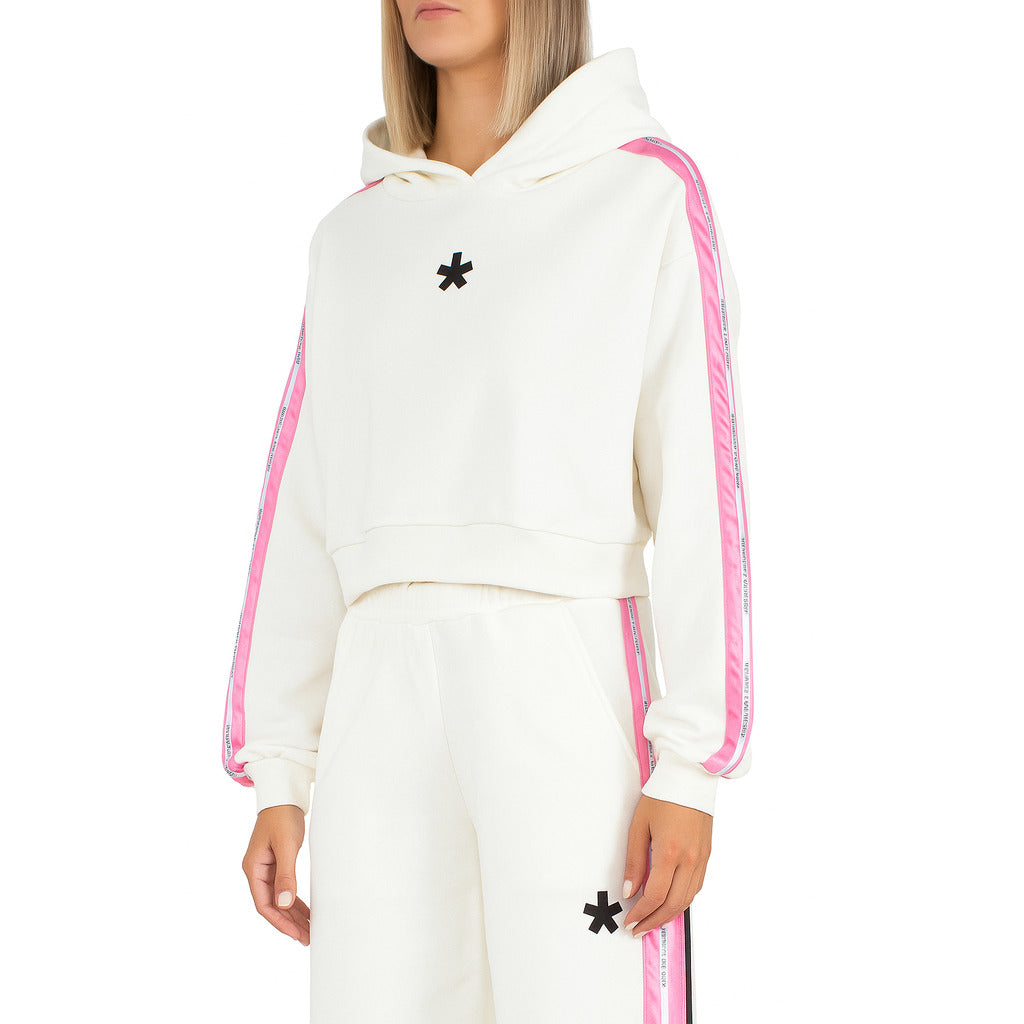 Comme Des Fuckdown Sweatshirt Short Hooded Fuchsia — view 3