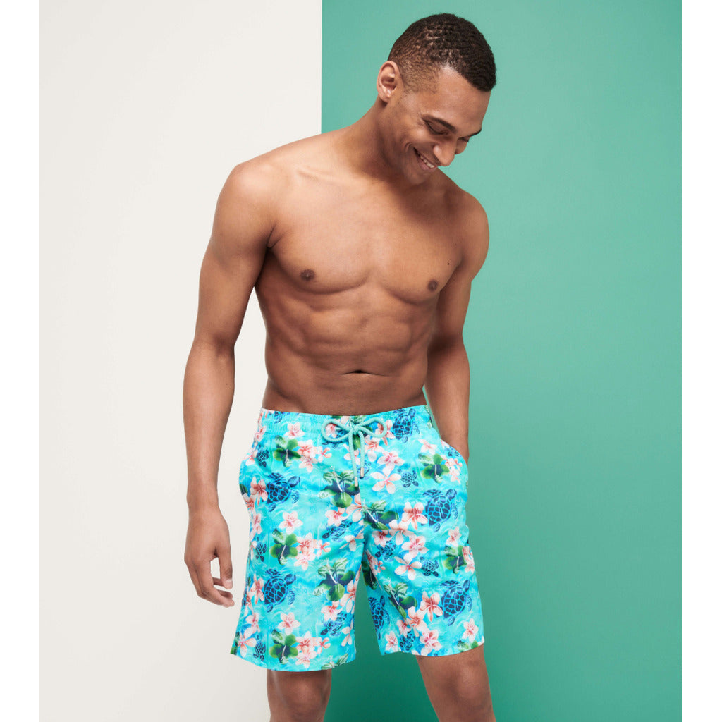 Vilebrequin Cotton Swim Bermuda Flowers Vintage — view 3