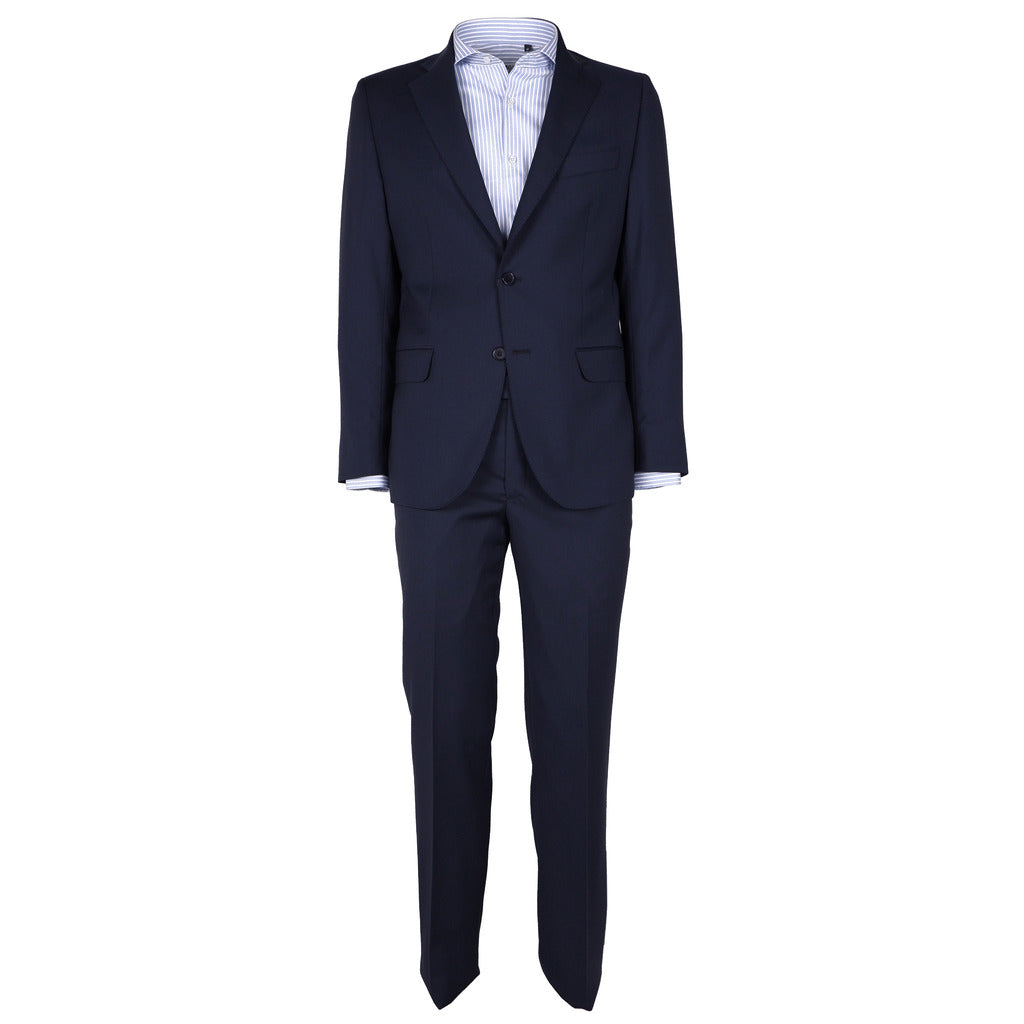 Ermenegildo Zegna Tessuto Wool Suit Blue