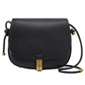 Pinko Leather Saddle Classic Nero Gold