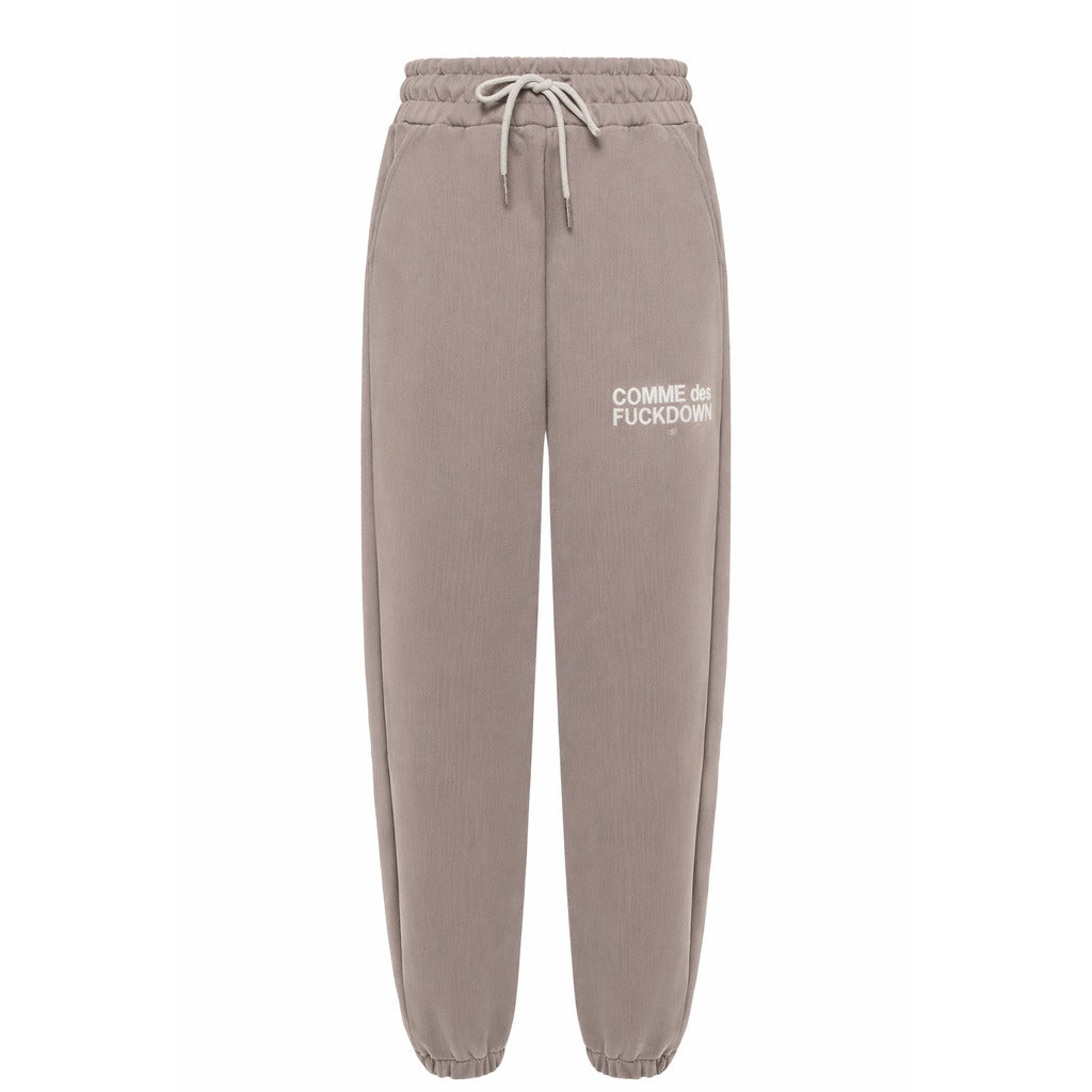 Comme Des Fuckdown Trousers Sweatshirt Logo Ricamo