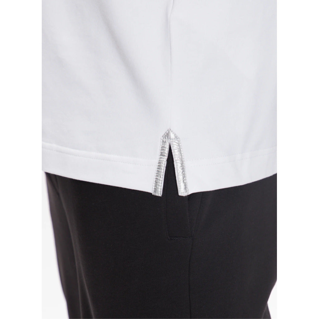 La Martina Cotton Polo Jersey Silky Fini Silver — view 4