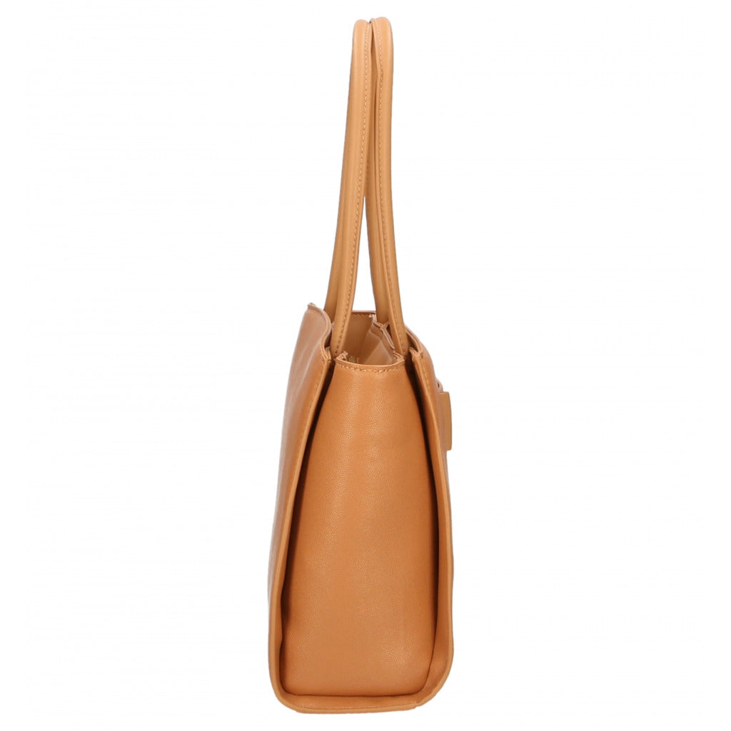 Plein Sport leather Tote Bag Camel Brown — view 4