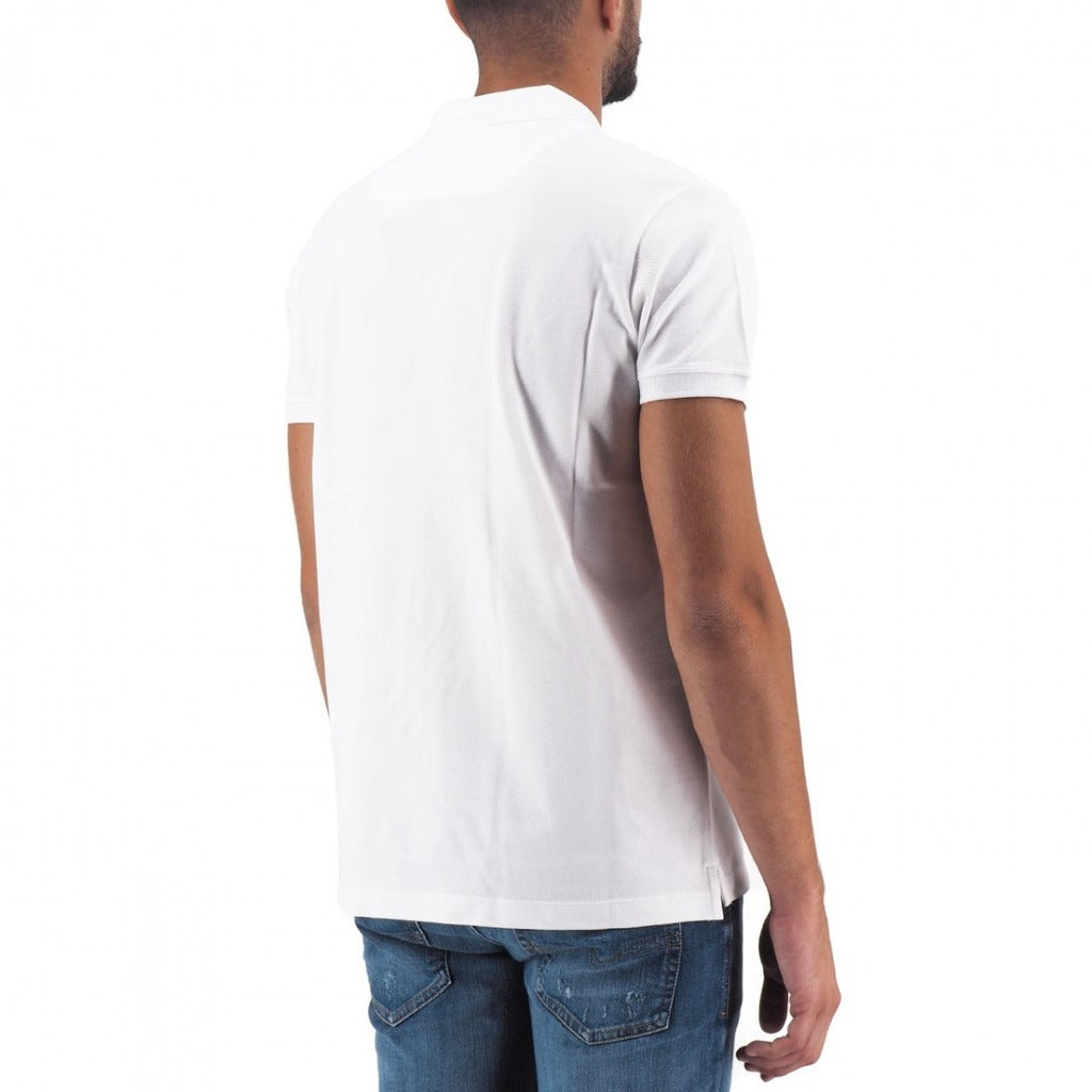 Diesel Cotton Polo Shirt White — view 2