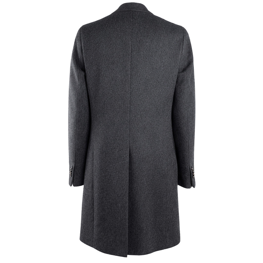 Loro Piana Cashmere Coat Gold Grey — view 2