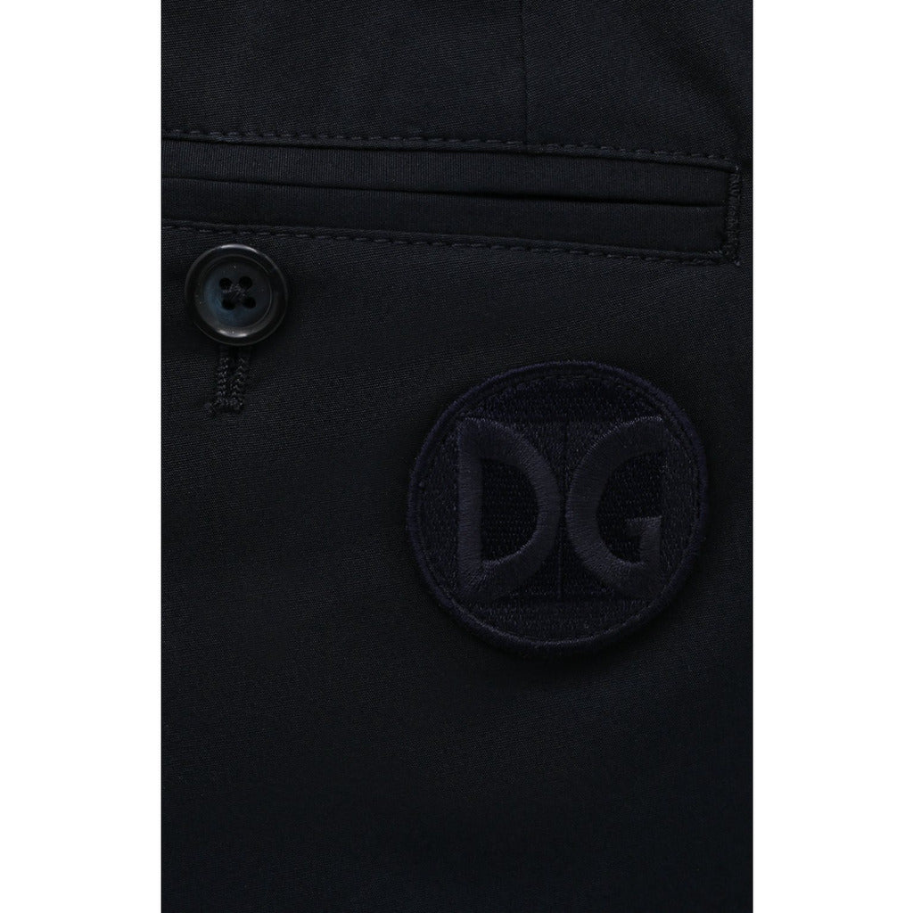 Dolce & Gabbana Cotton Pants Very Dark Blue — view 4