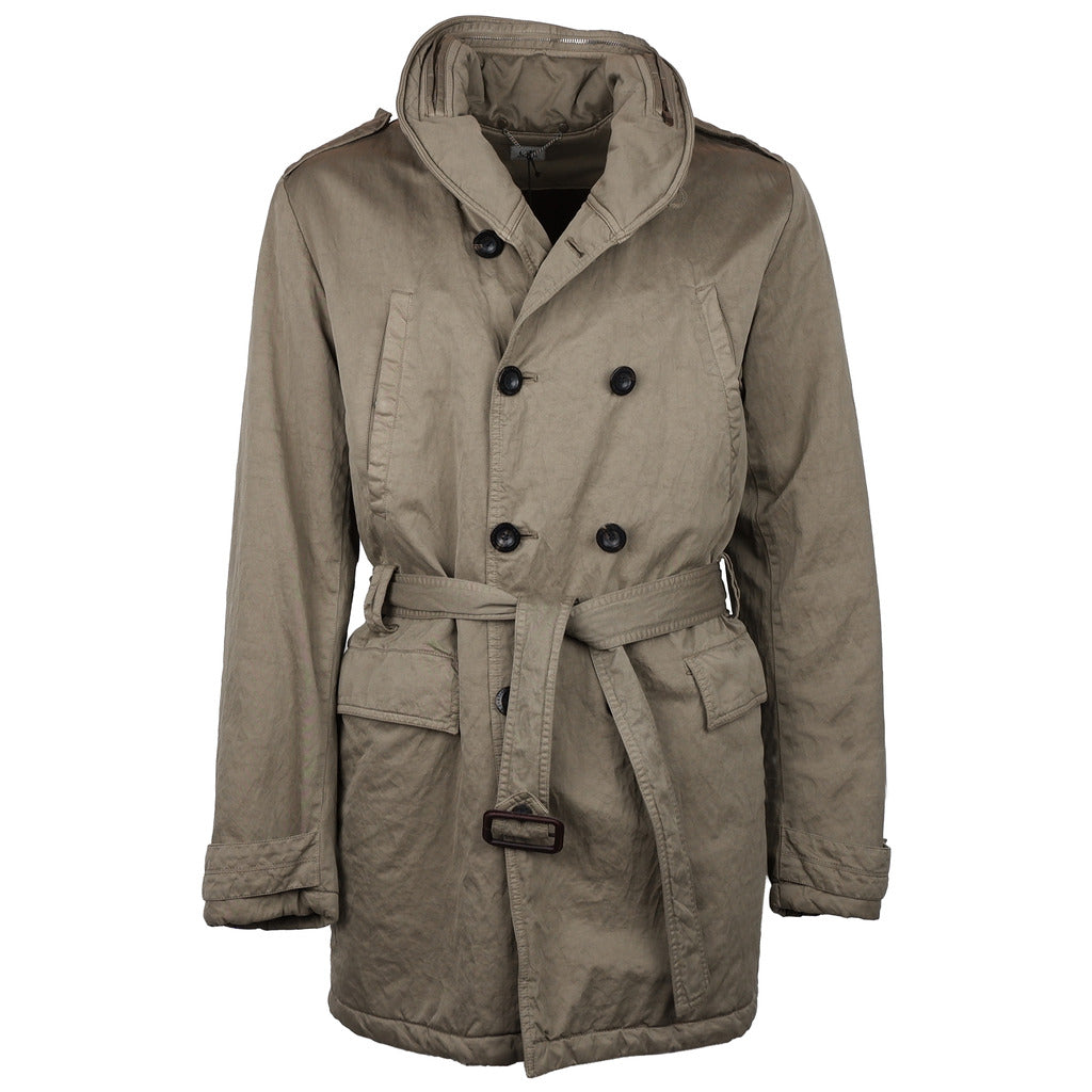 C.P. Company Cotton Jacket Double-Breasted Army — view 3