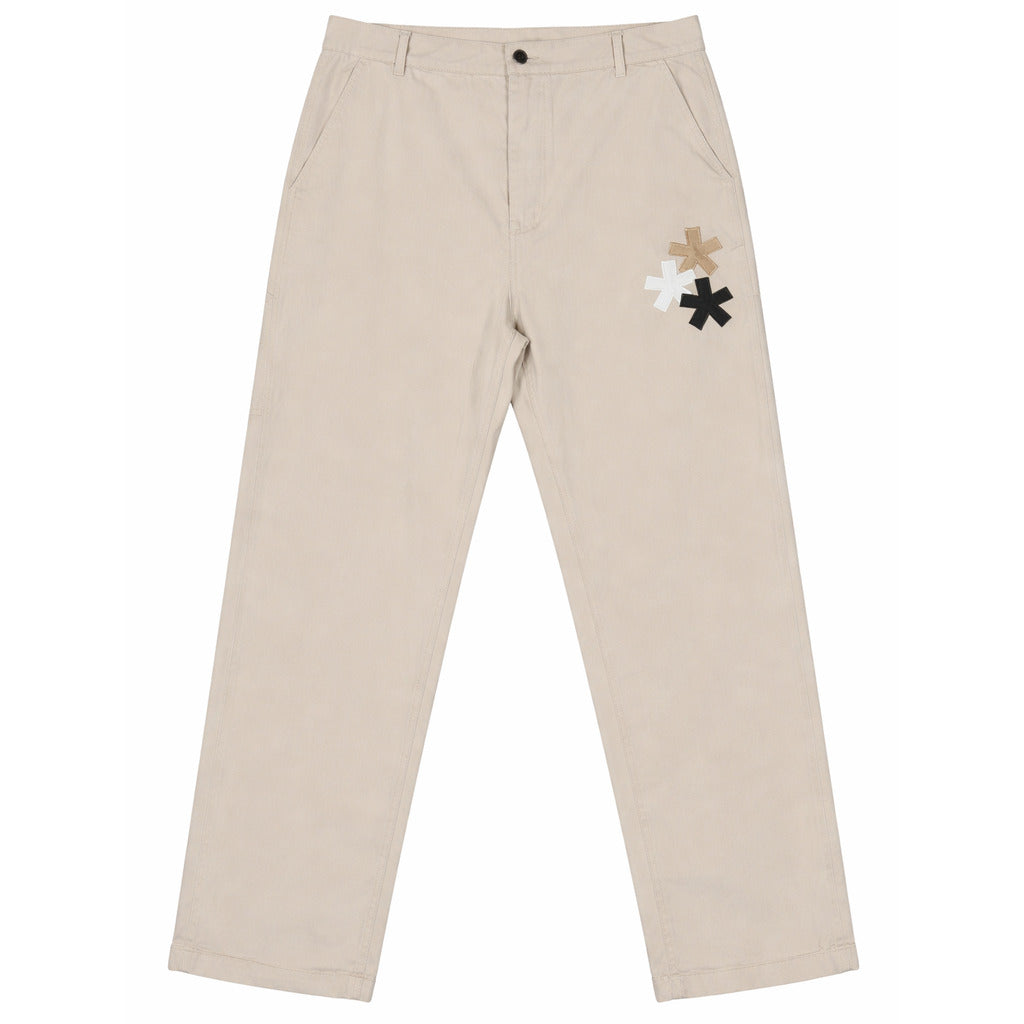 Comme Des Fuckdown Cotton Trousers Beige