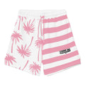 Comme Des Fuckdown Shorts With Drawstring And Side Pockets, Pink