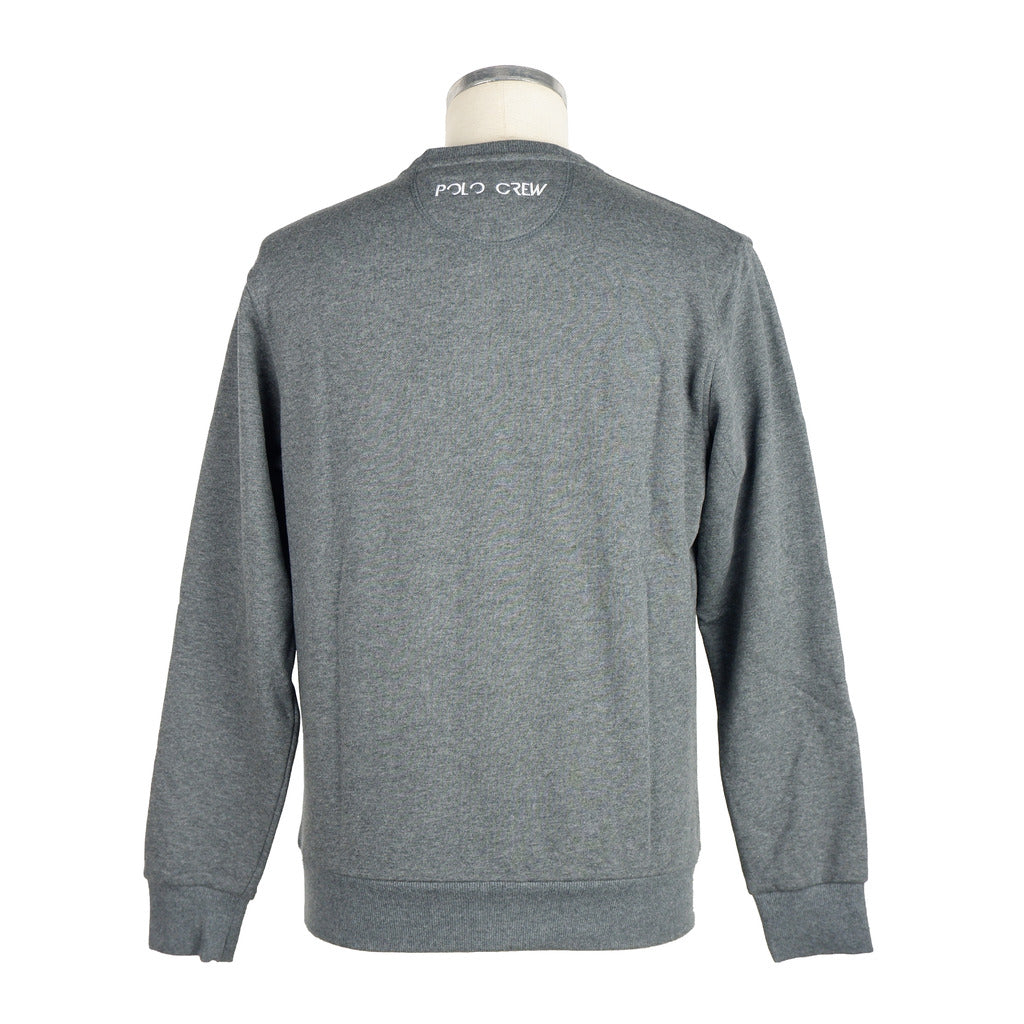 la martina - Sweatshirts - man crew neck diagonal brushed