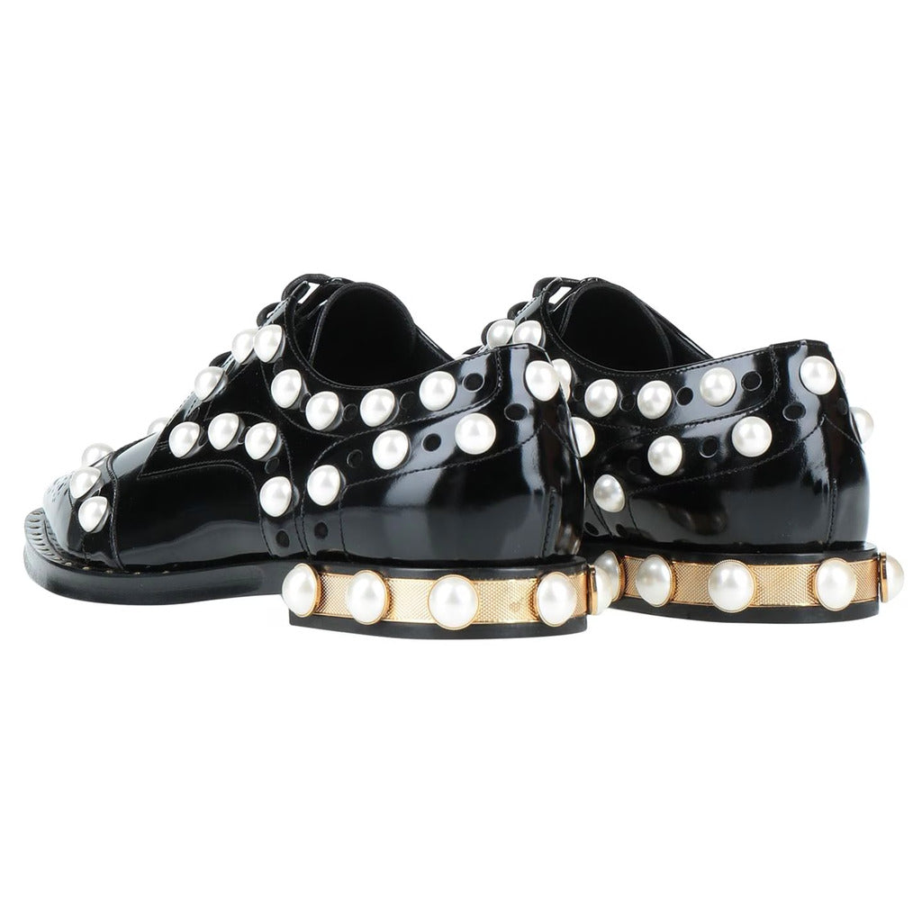 Dolce & Gabbana Leather Derbies Black — view 2
