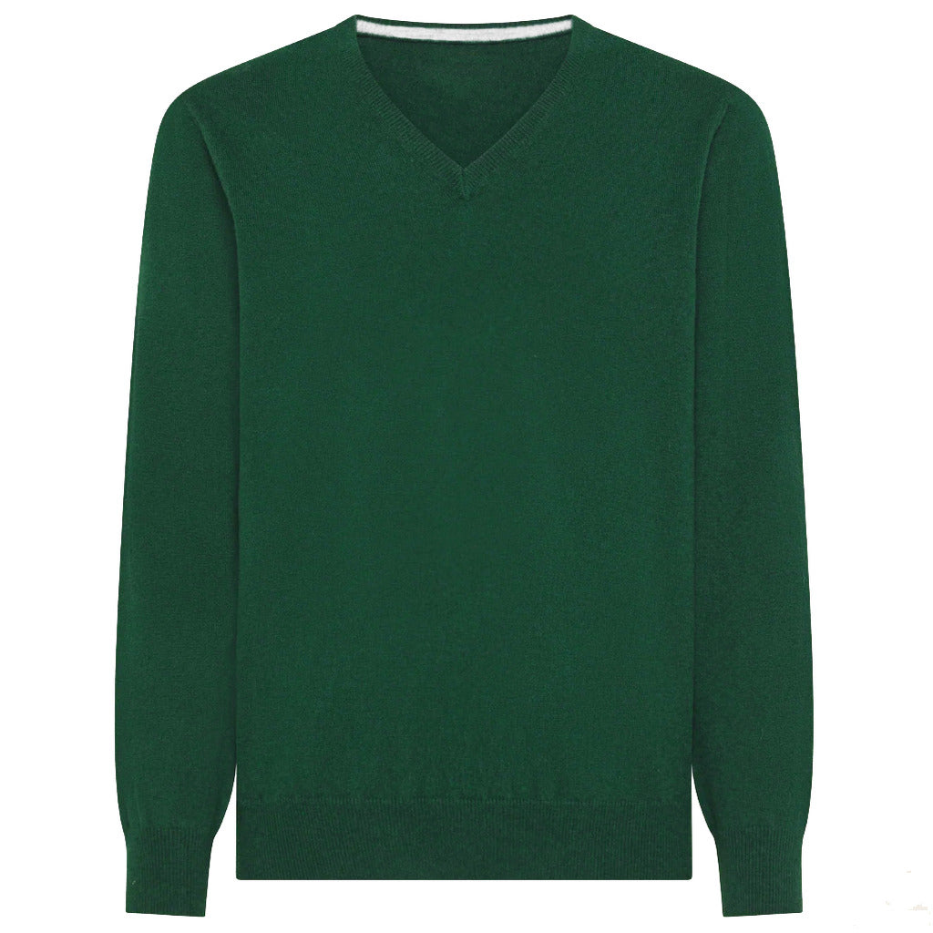 emilio romanelli - Sweaters - 87101-scolloV-130verde