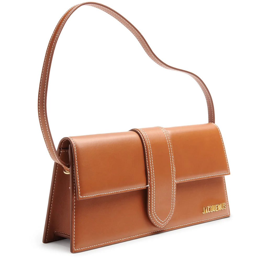 Jacquemus Calfskin Shoulder Bag Camel — view 3