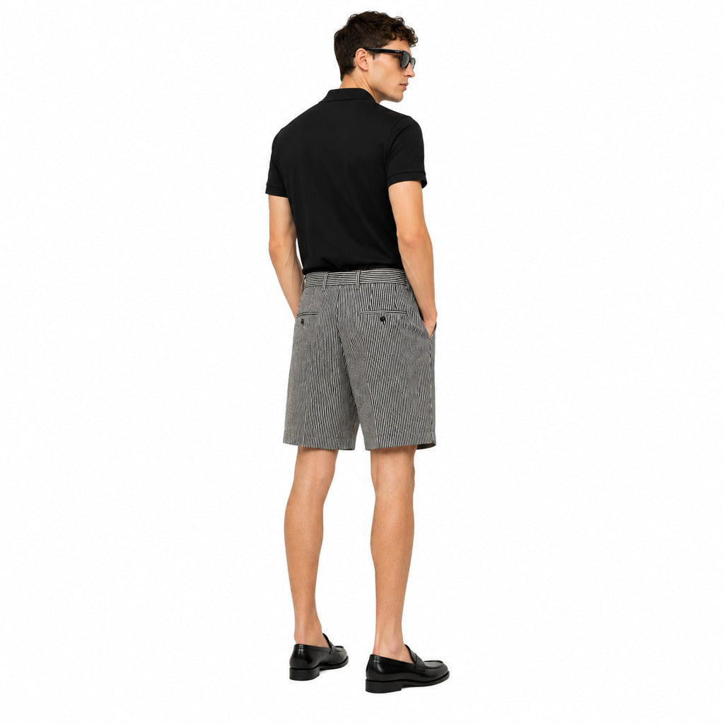 Dolce & Gabbana Wool Bermuda A Righe — view 2