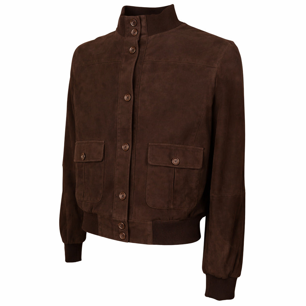 Emilio Romanelli Leather Jacket Dark Brown — view 3