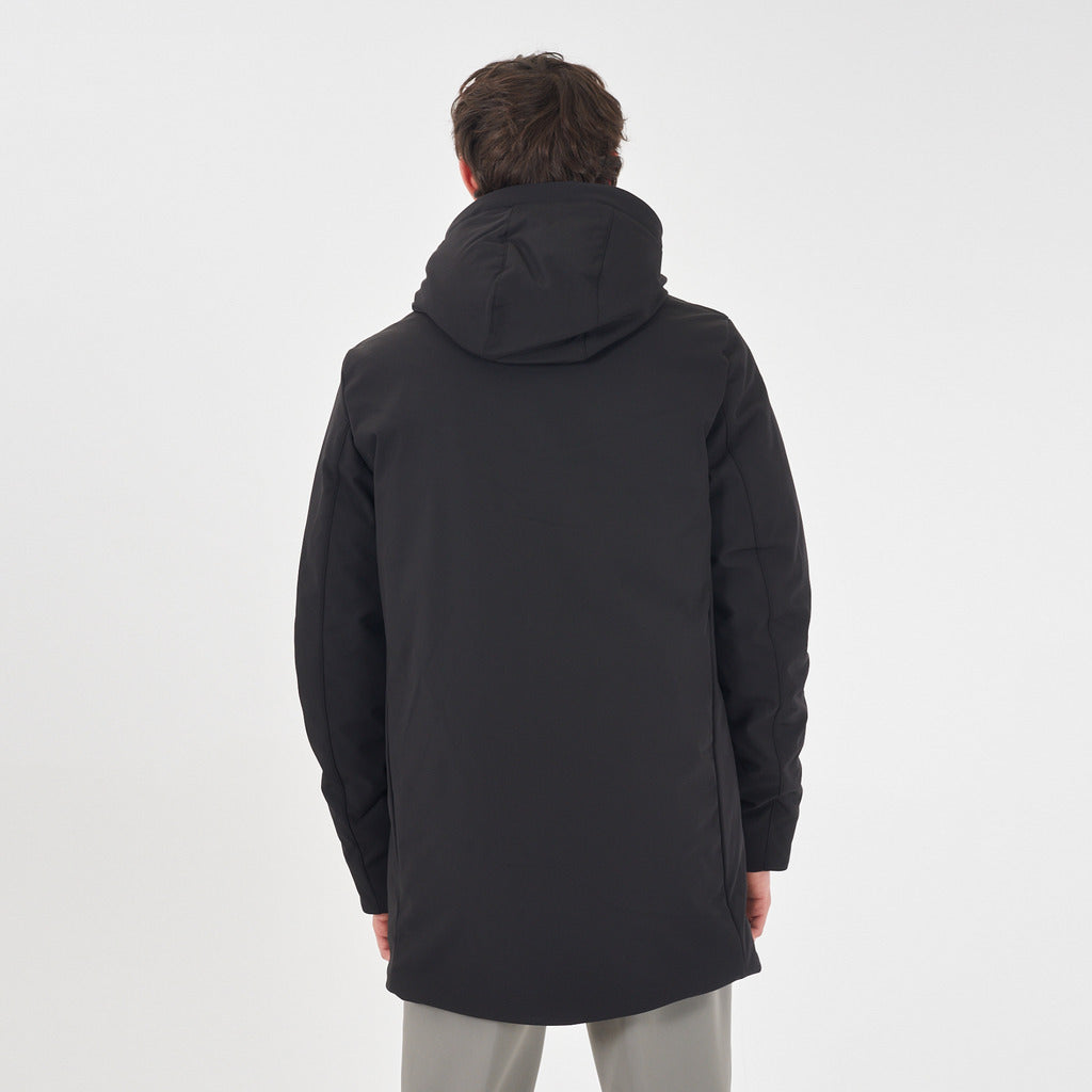 Yes Zee hooded jacket black